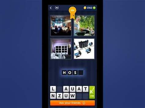 4 pics one word level 334